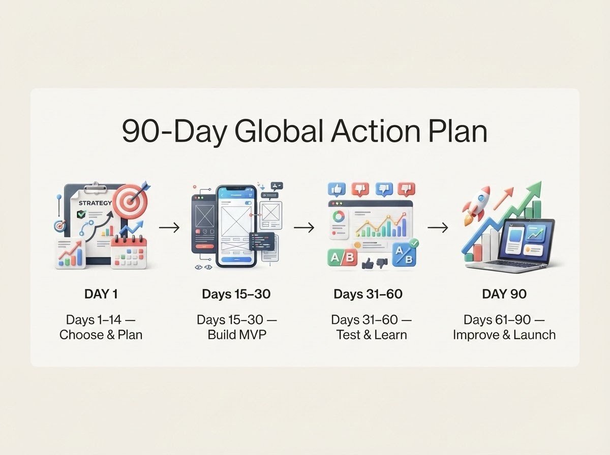 90-day global digital asset action plan