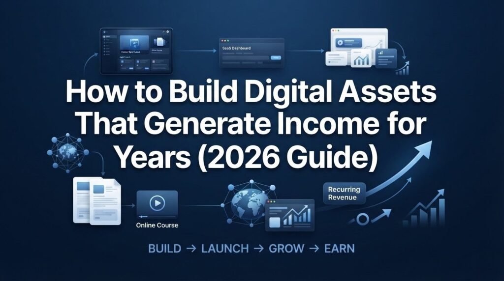 How to Build Digital Assets That Generate Income for Years in 2026