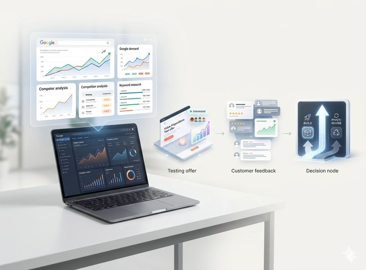 How to validate a digital asset idea before building