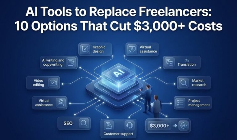 AI tools to replace freelancers and reduce $3,000+ business costs