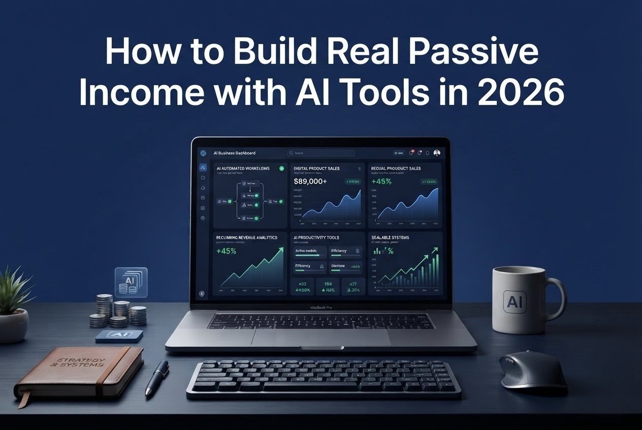 How to Build Passive Income with AI Tools in 2026