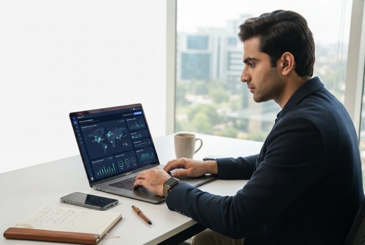 Building an AI side income business from Pakistan for global online customers