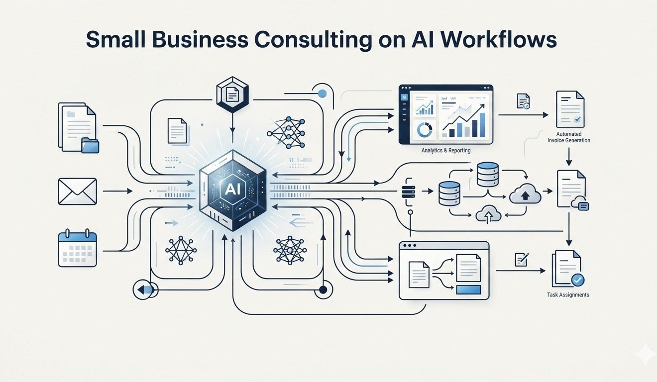 AI workflow consulting for small business automation